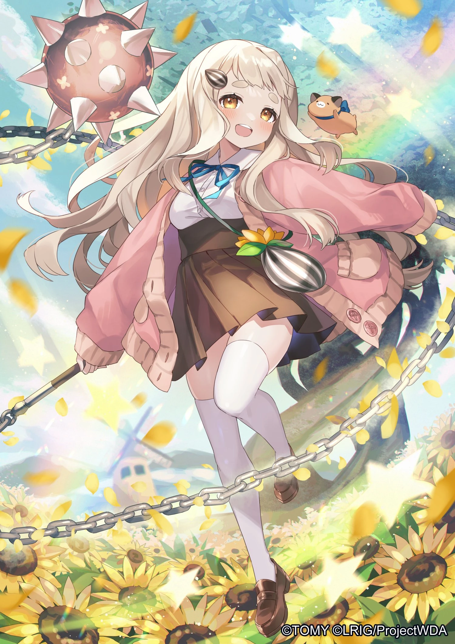 Chima Card for the WIXOSS booster pack "Nijisanji DIVA" by saikikomari