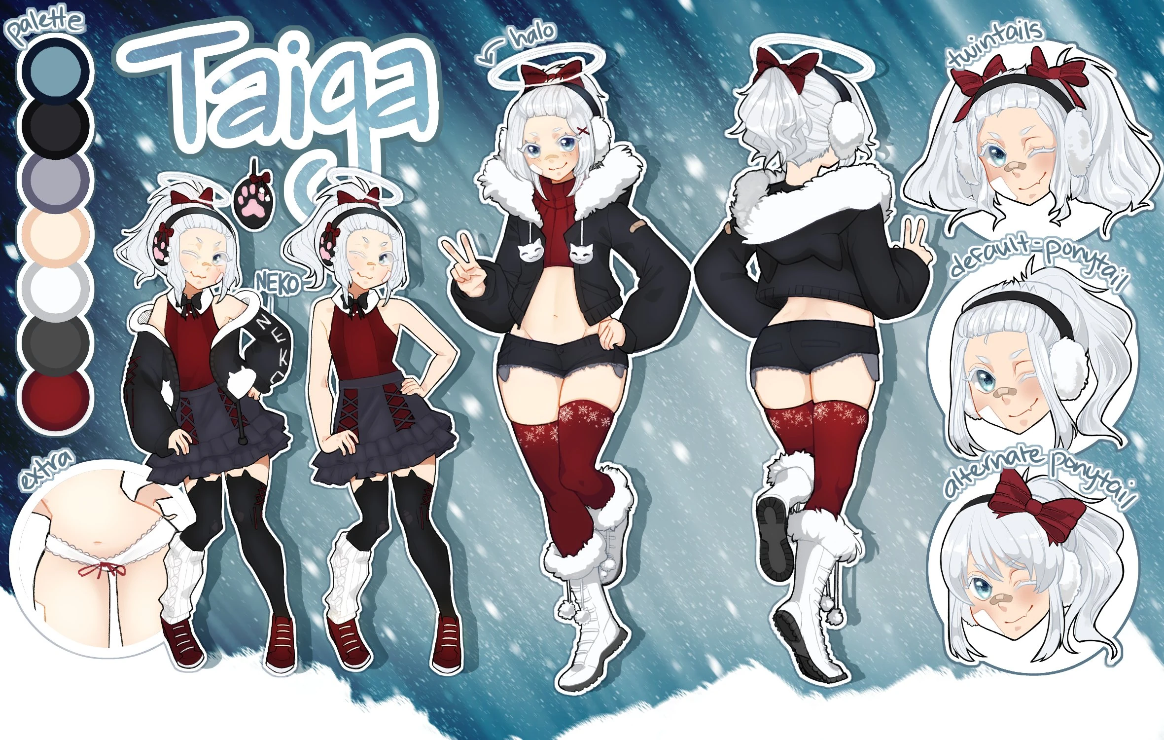 Angel Taiga Reference Sheet
