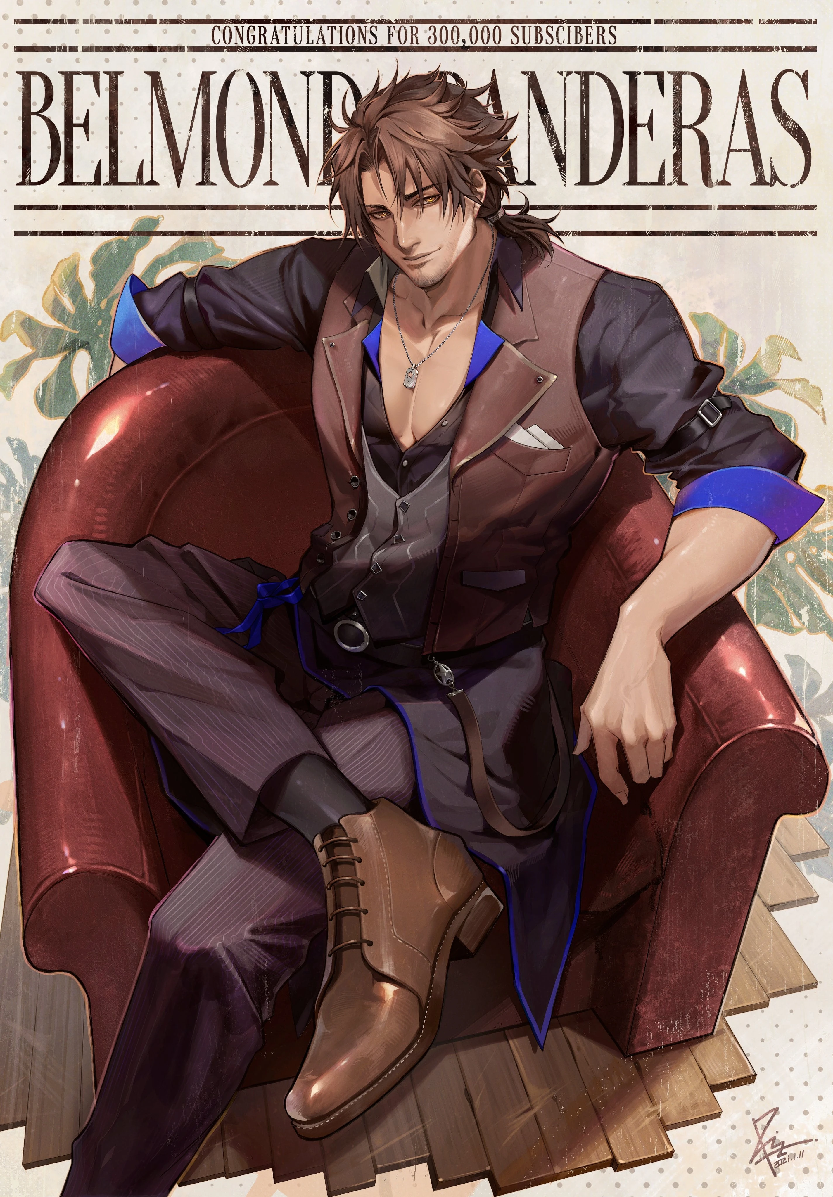 300,000 Subscribers Illustration<br>by RIZ3