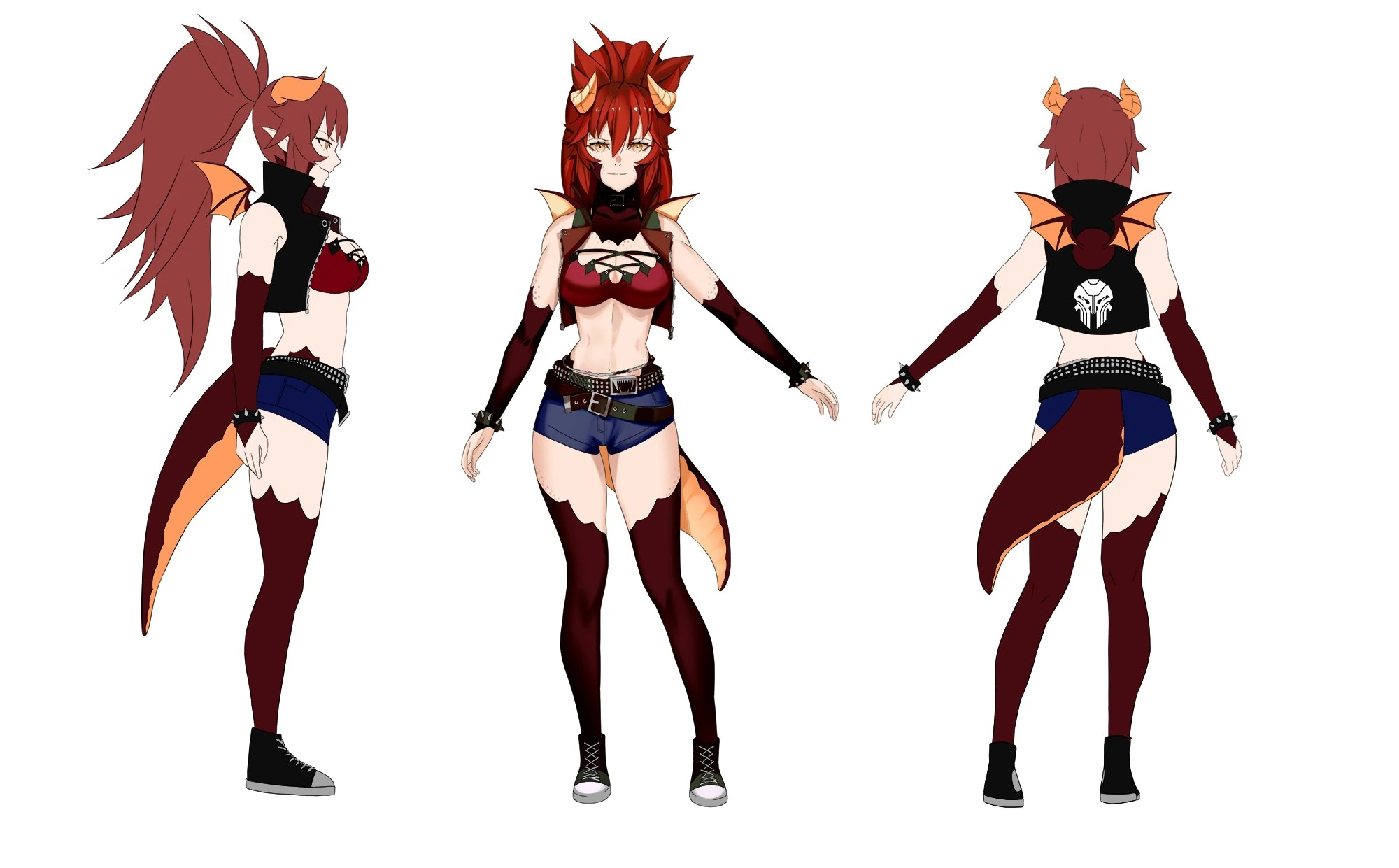 Dragon Zentreya concept art by KuroiEnpitsu