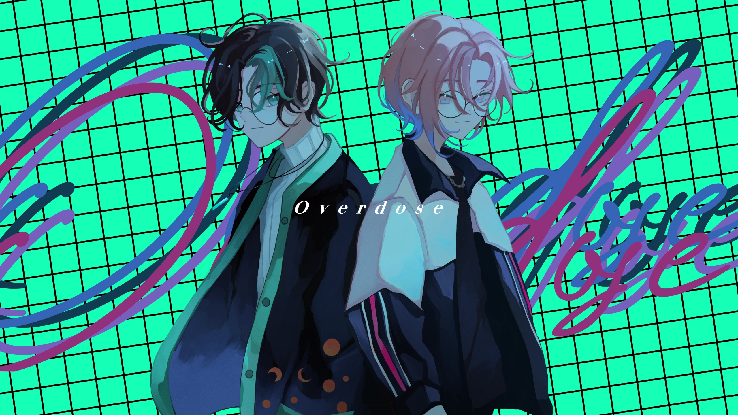 zhazha & temari in Overdose cover song