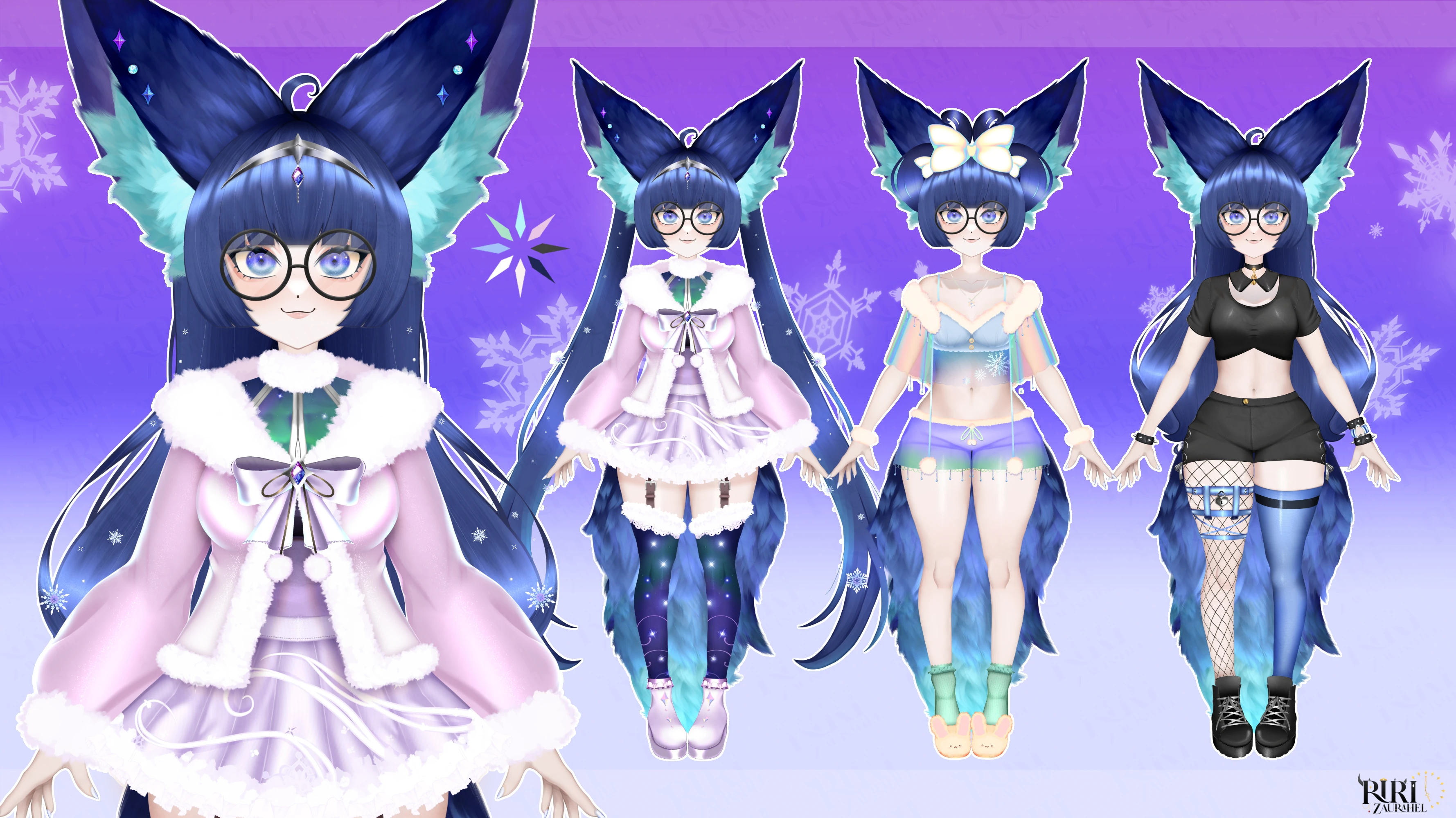 3.0 Model and Outfits