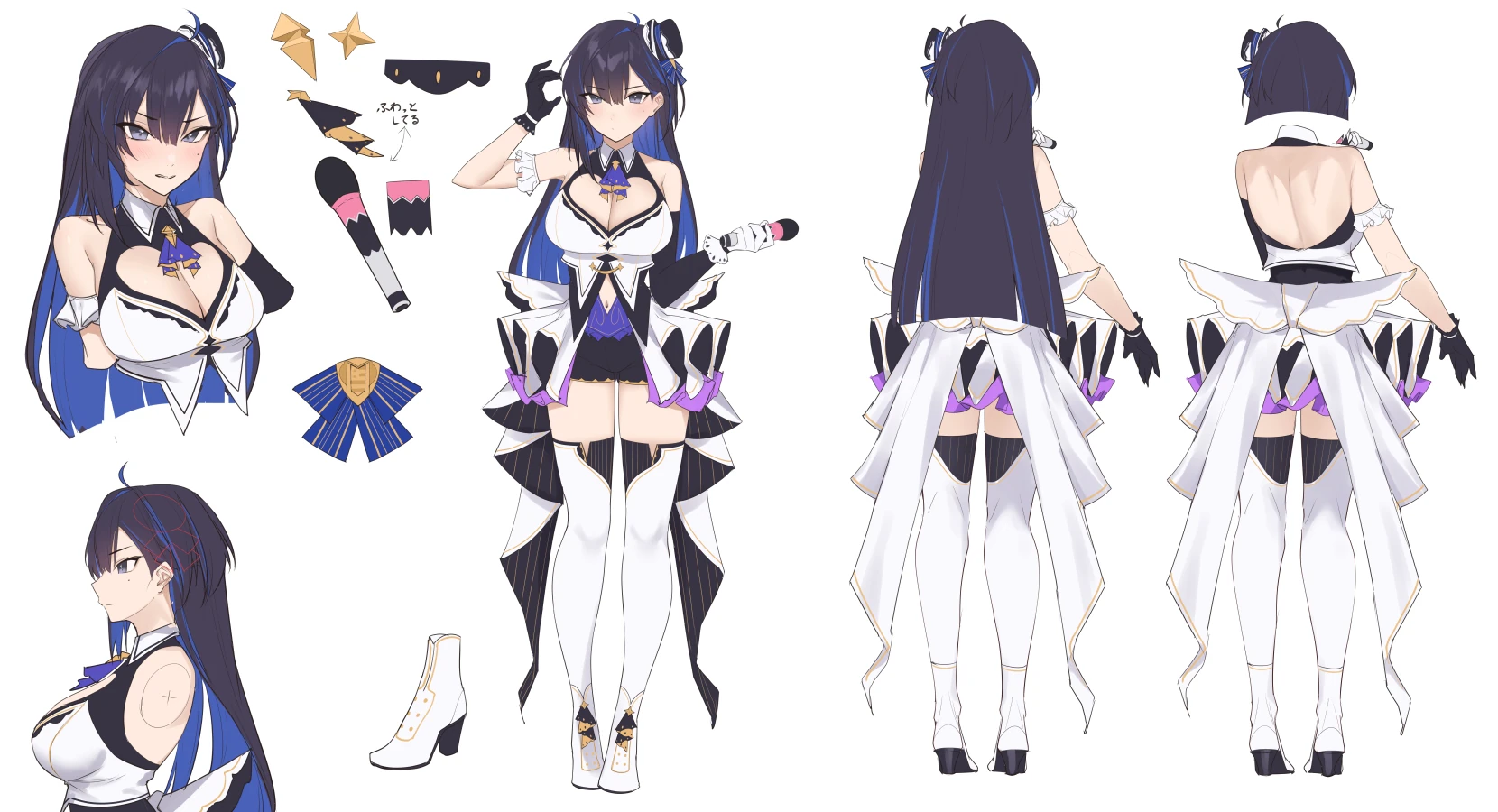 Idol costume Concept Art<br>by yaman**