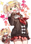 Momosuzu Nene and Akai Haato by Nishizawa 5mm.jpg (207 KB) Momosuzu Nene and Akai Haato by Nishizawa 5mm