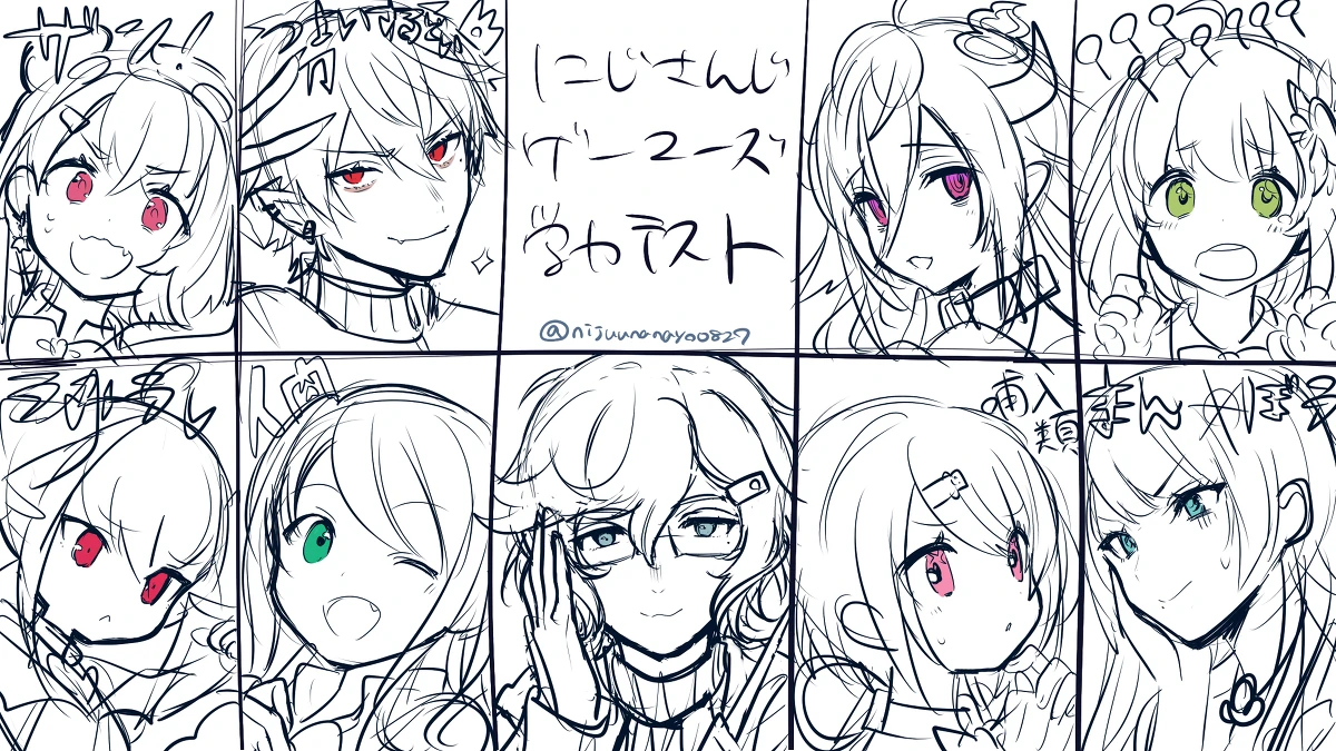 NIJISANJI Gamers by Ninahachi