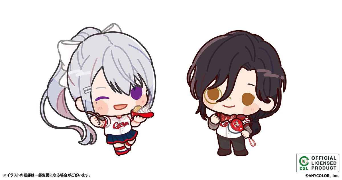 Central League Collaboration, chibi illustration by Ttoomam