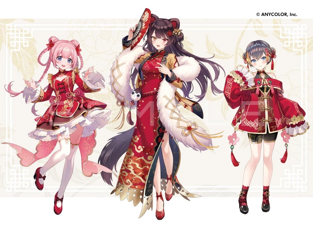 NIJISANJI Chinese New Year 2025 Goods Illustration<br>by Masaki