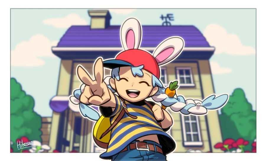Mother 2 Illustration<br>by Hikosan