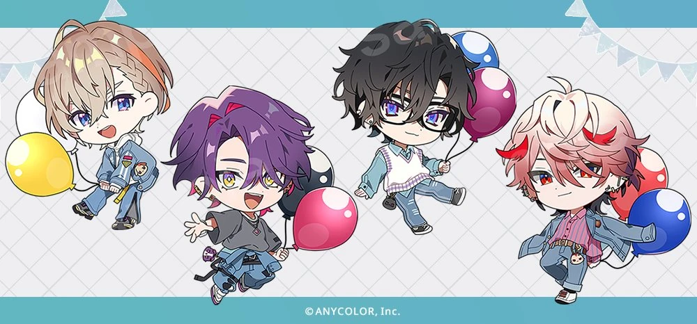 VOLTACTION 2nd Anniversary Goods Illustration (SD) by negiyan