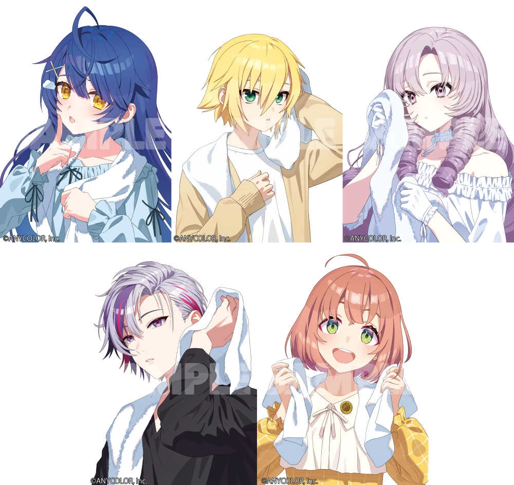 NIJISANJI x Bandai "Tsummaru" Goods Illustration by Tonegawa