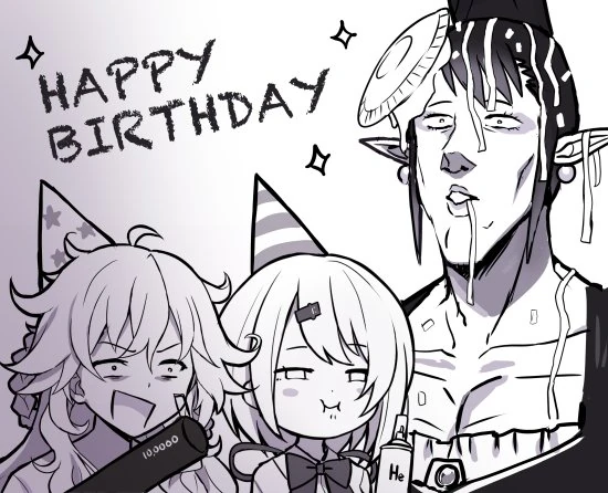 2019 Birthday Illustration<br>by Mata Nonki
