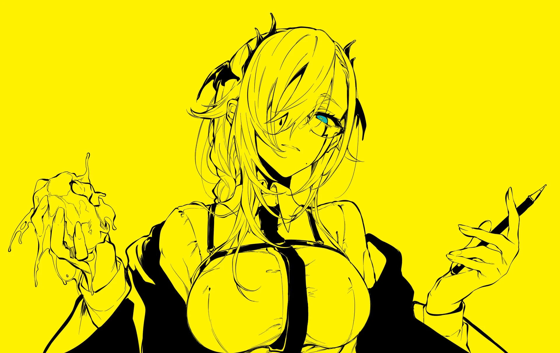 [https://youtu.be/ZdUvAnJjreU Bling-Bang-Bang-Born] Illustration