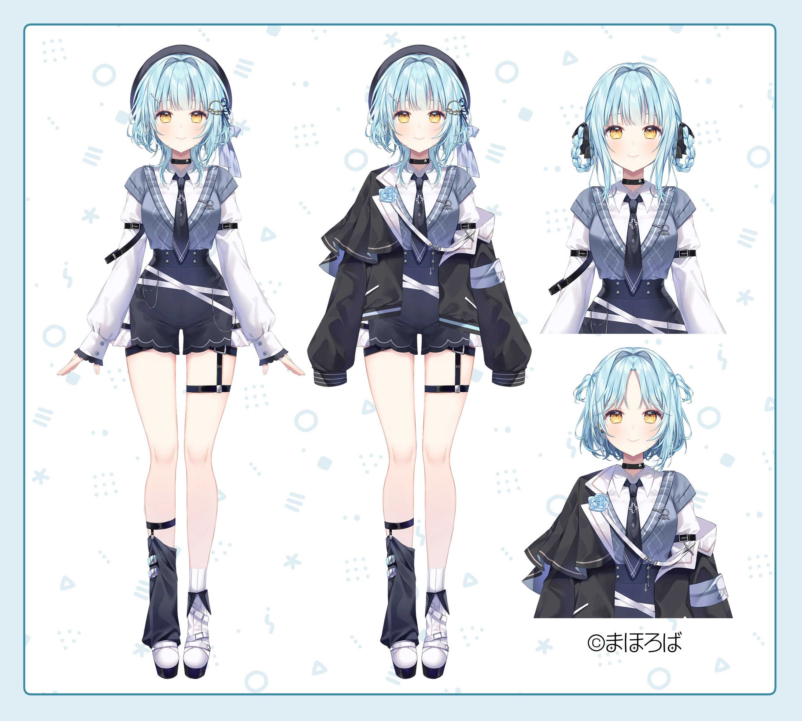 2nd Outfit Reference Sheet 1<br>by TAYA