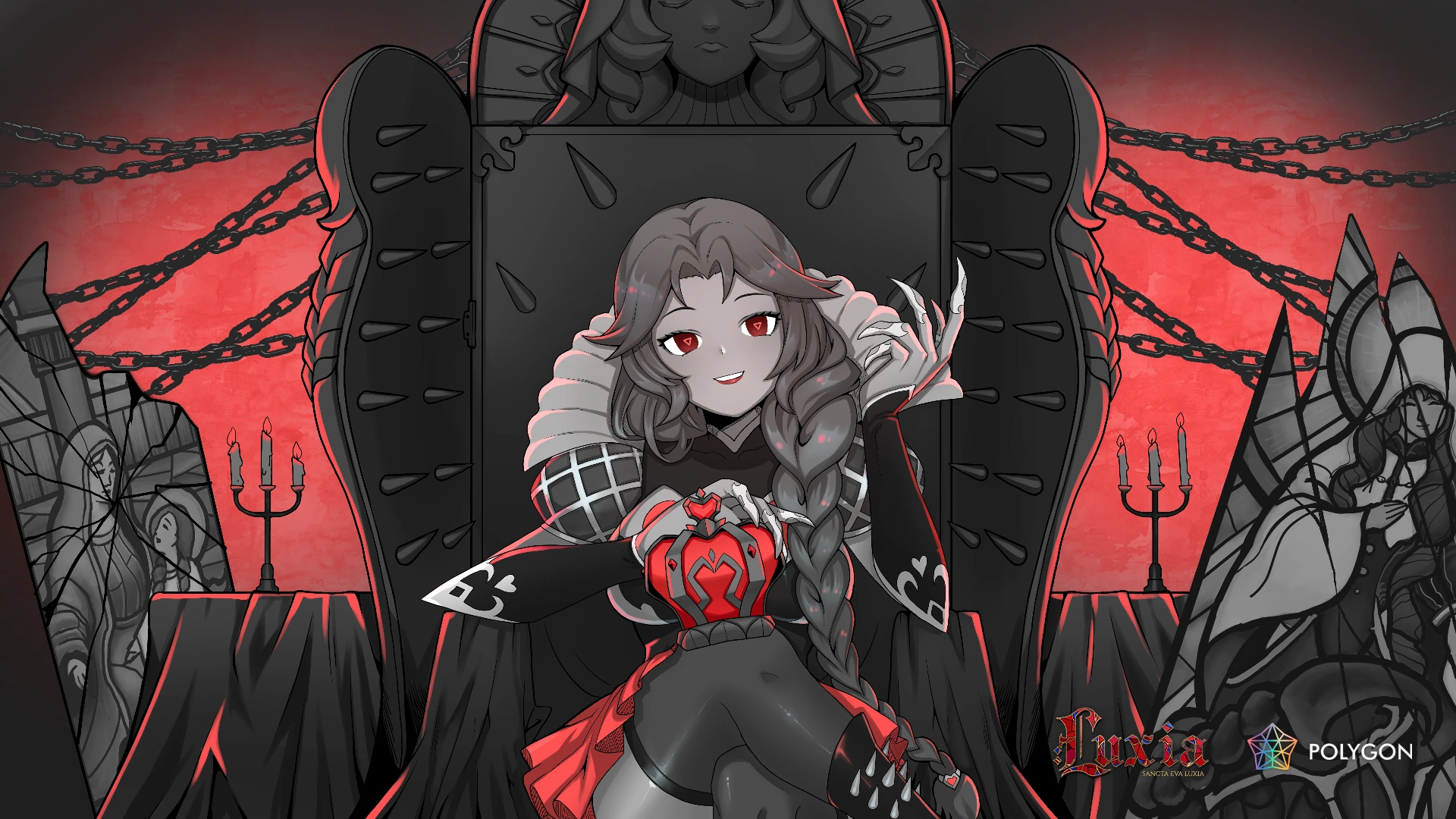 Luxia appear as KING