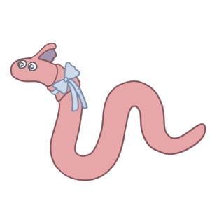 Worm model by FaeJenny
