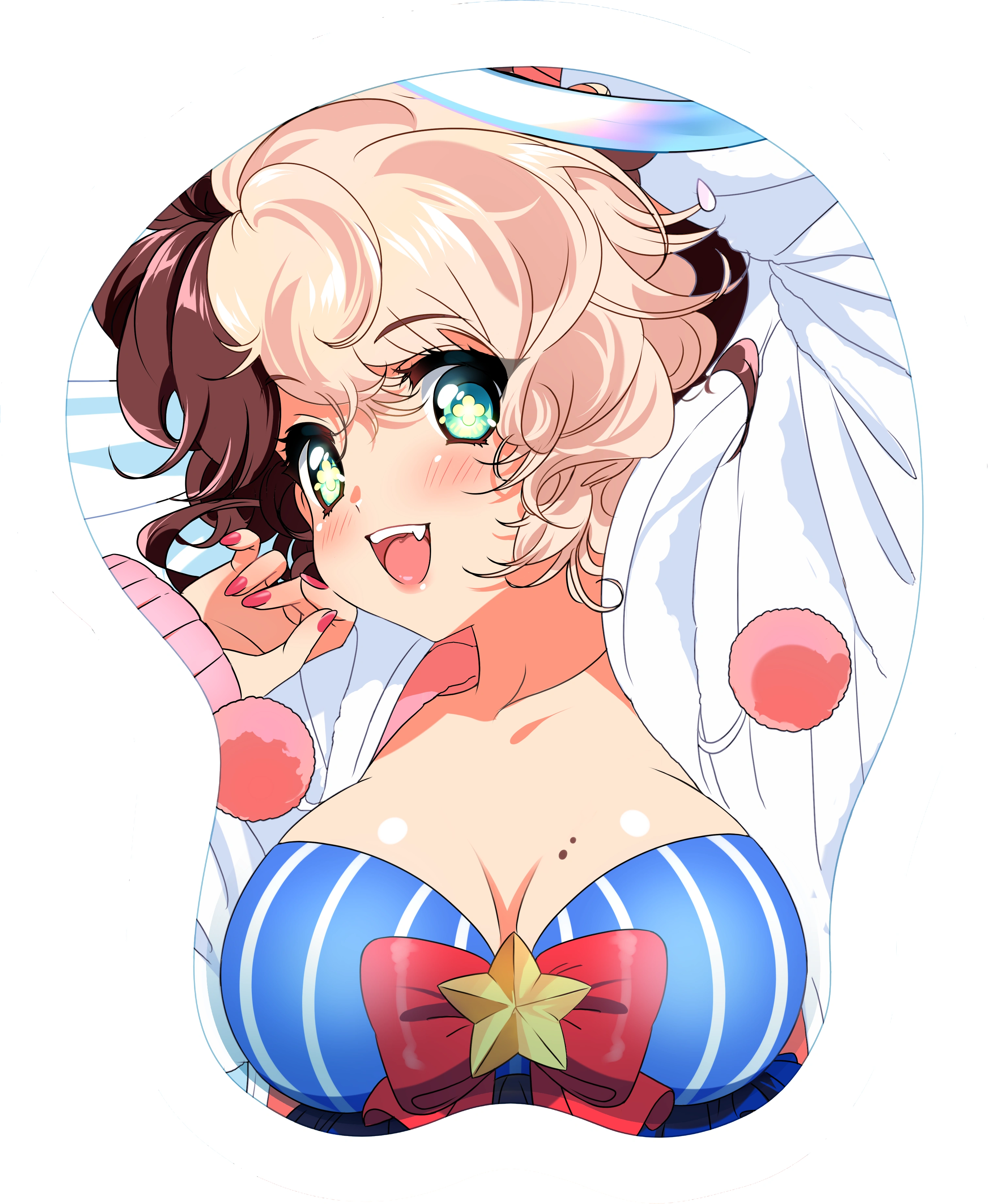 Rainy Mousepad artwork<br>Art by PeechPenku