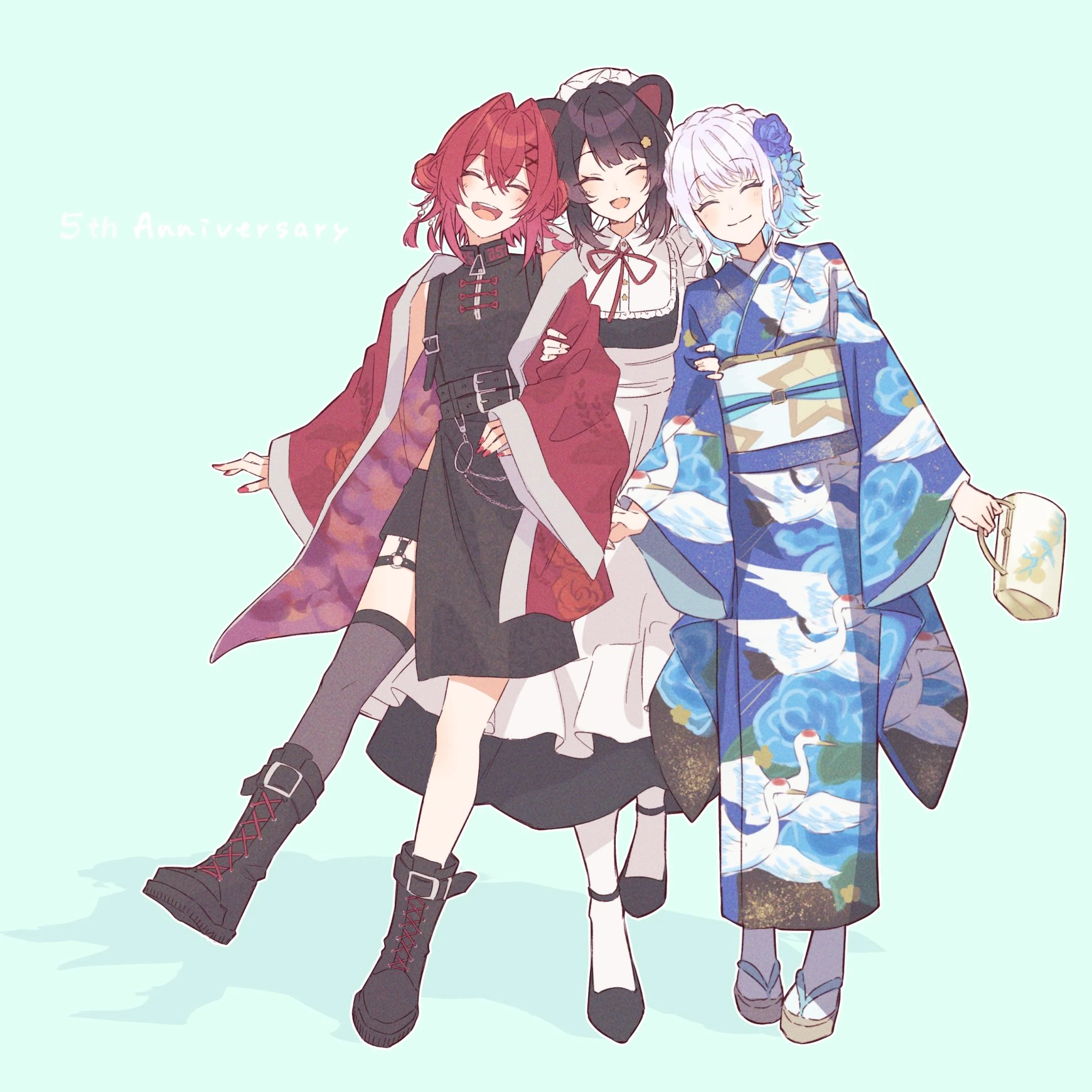 Sanbaka 5th Anniversary Illustration<br>by Talunilu