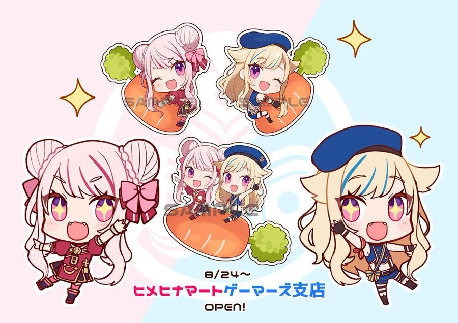 HIMEHINA x AKIHABARA Gamers SD Illustration<br>by [https://twitter.com/haru_sugar02/status/1165458778327830528 Shugao]