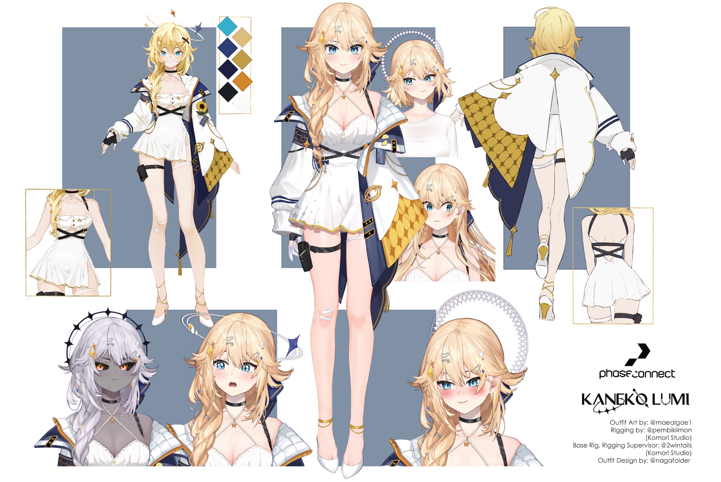 Space Pirate Reference Sheet<br>by Mae & Hanihani