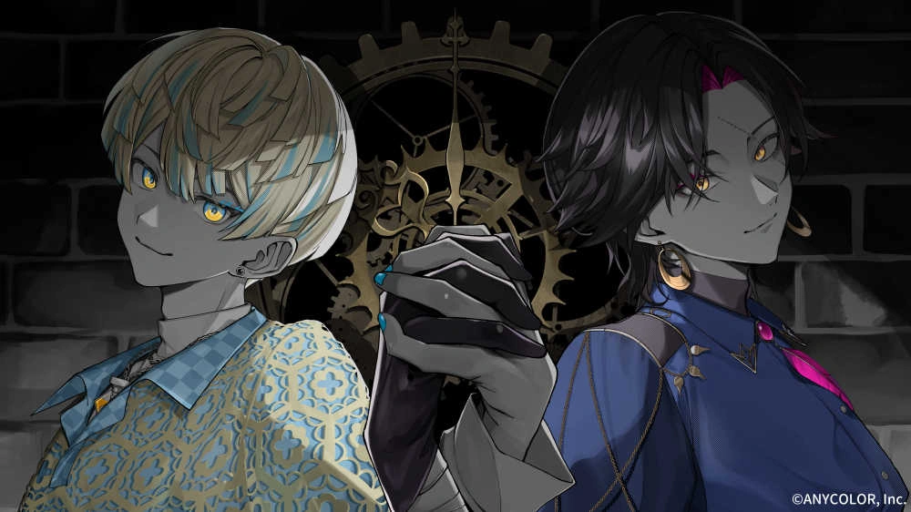 Mana & Vezalius Bandage Requiem Cover Illustration by Yuama