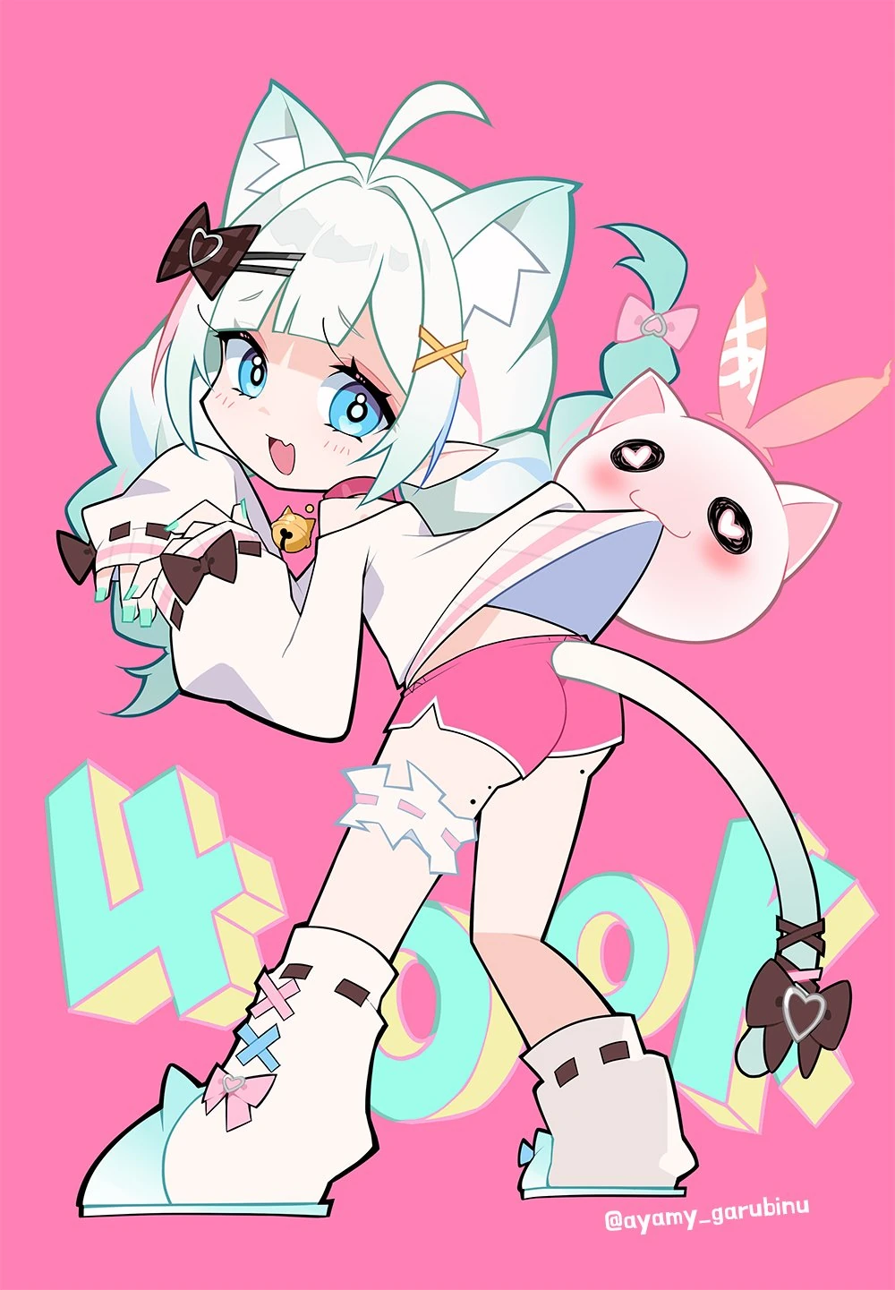 400k Subscribers Illustration by Ayamy