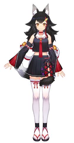 Ookami Mio Gallery Virtual Youtuber Wiki Fandom On sunday, sakura miko's channel posted a video where. ookami mio gallery virtual youtuber