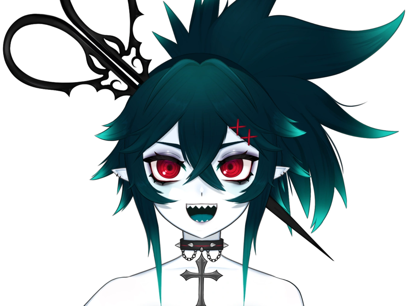 Eros' new banshee model ( as of 10/13/2023), portrait. Designed by Eros