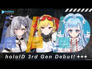 hololive Indonesia 3rd Generation (holoh3ro) preview