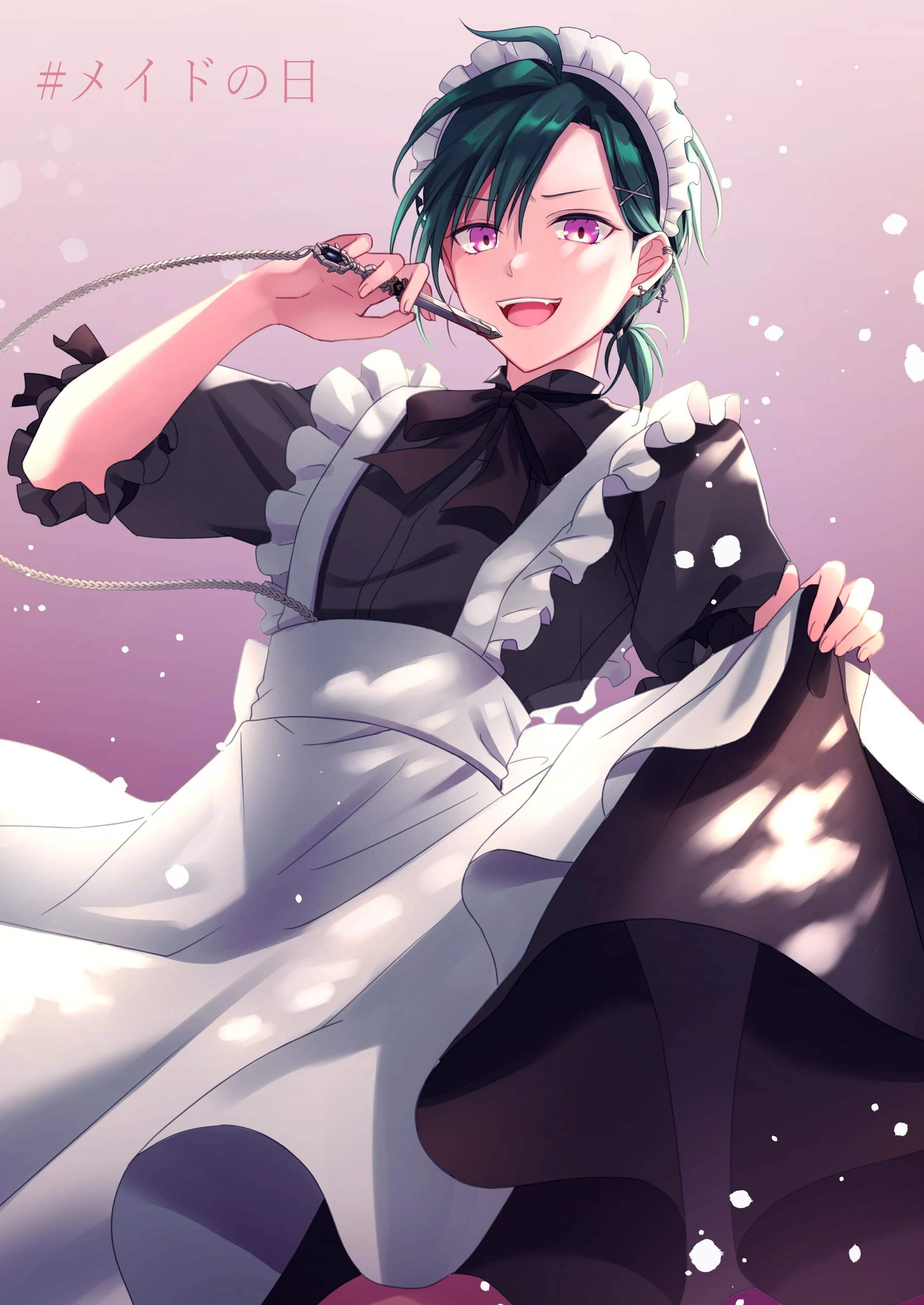 Maid Day 2020 Illustration<br>by Koganei Kogane