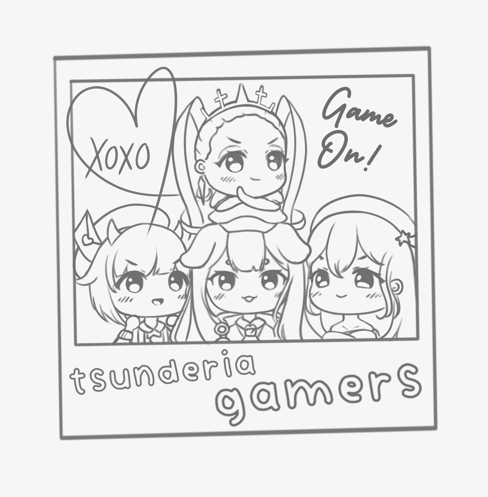Tsunderia gamers by Meru