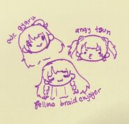Kotoka Torahime, Zaion LanZa and Meloco Kyoran by Aia Amare