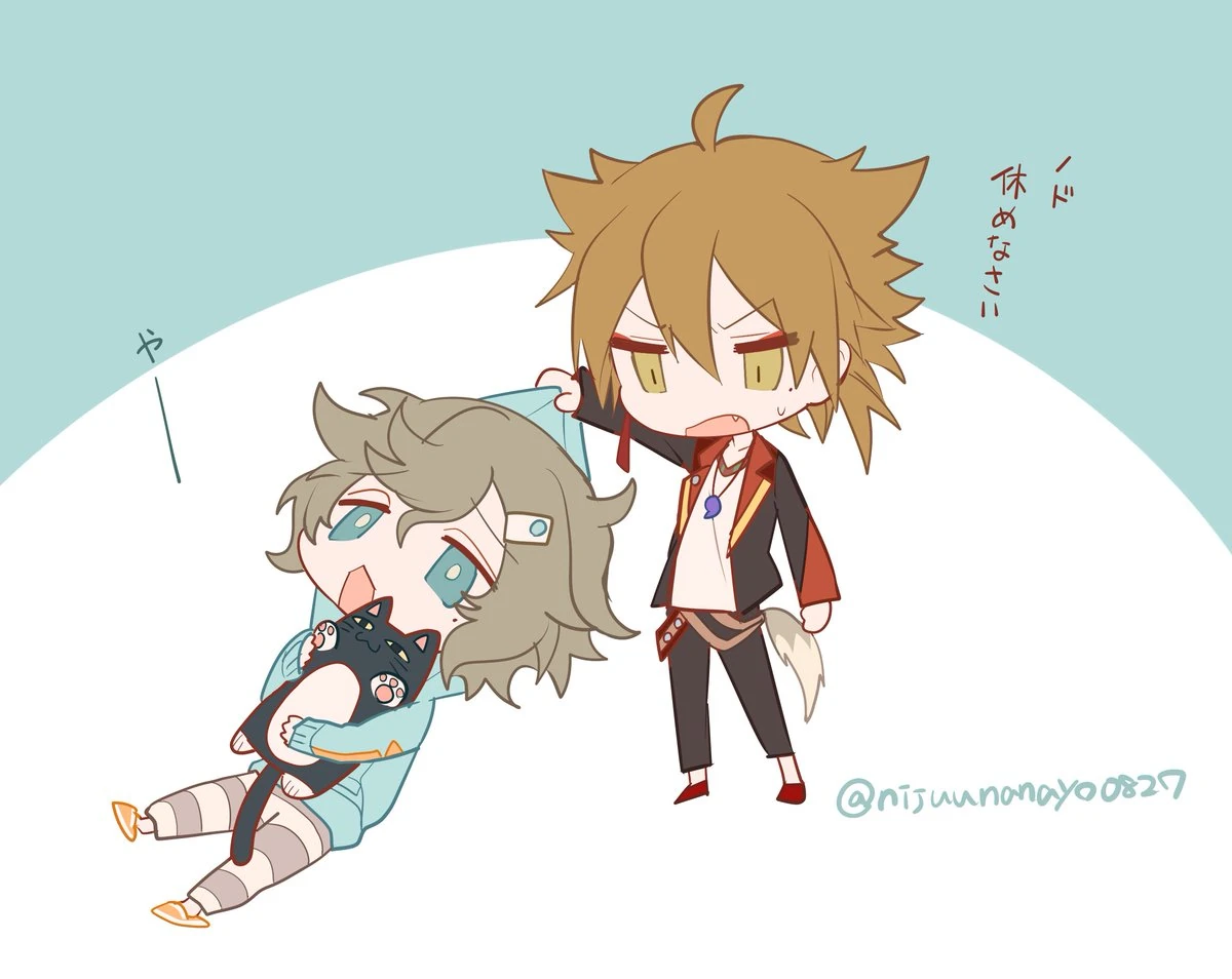 Fushimi Gaku and Kanae by Ninahachi