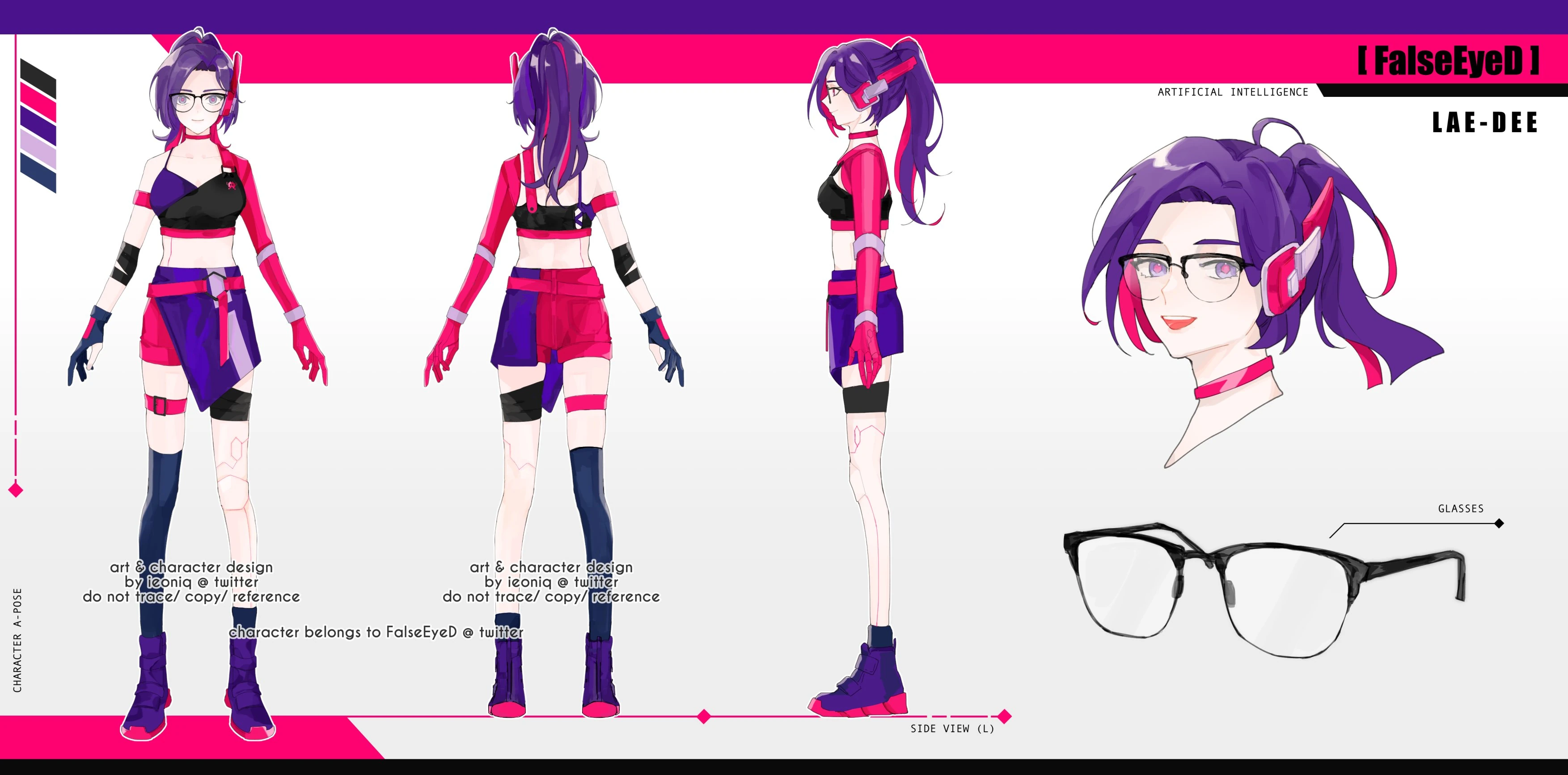 Lae-Dee 2.0 ref sheet alt by ieoniq