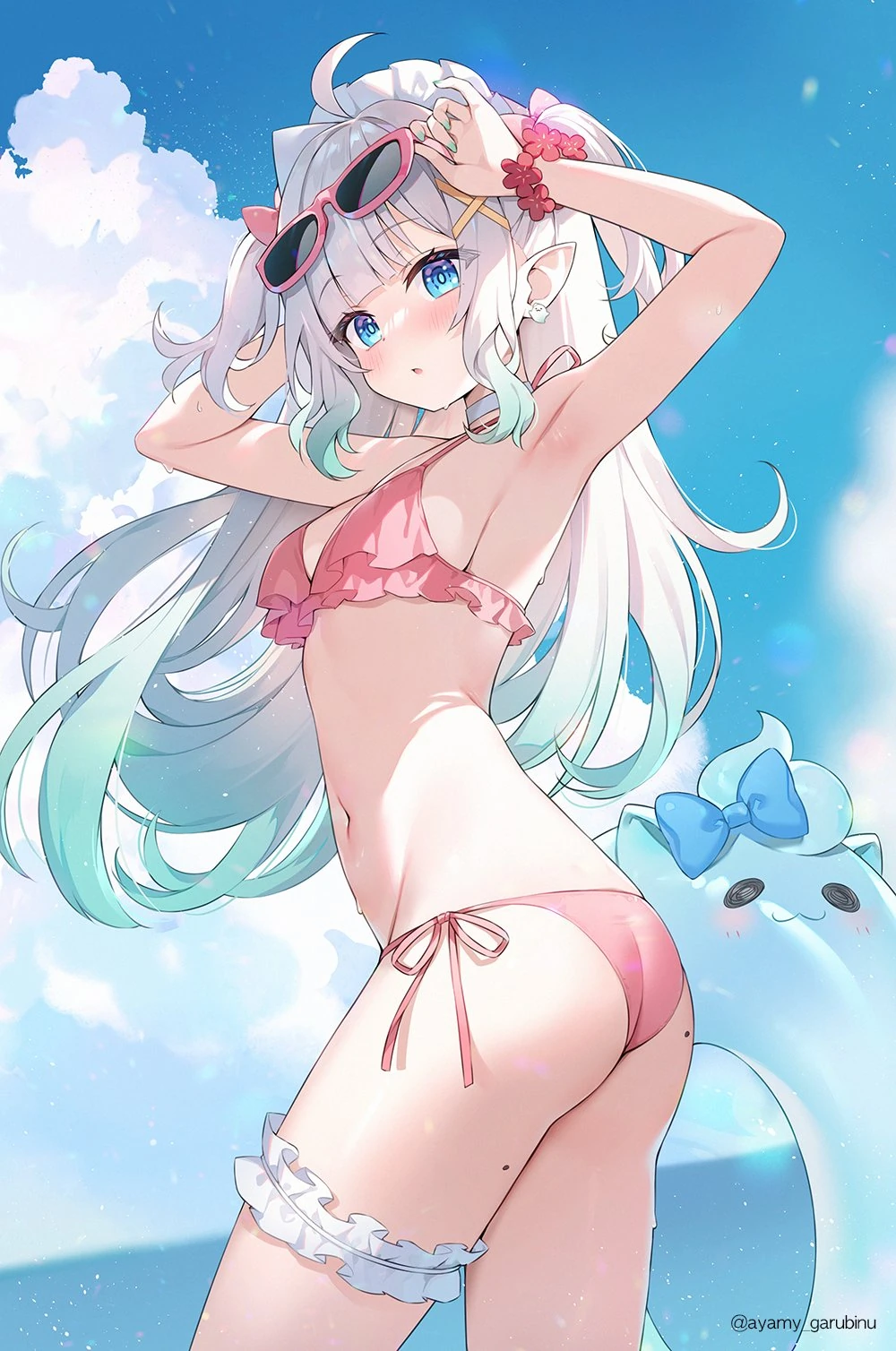 Swimsuit Illustration by Ayamy