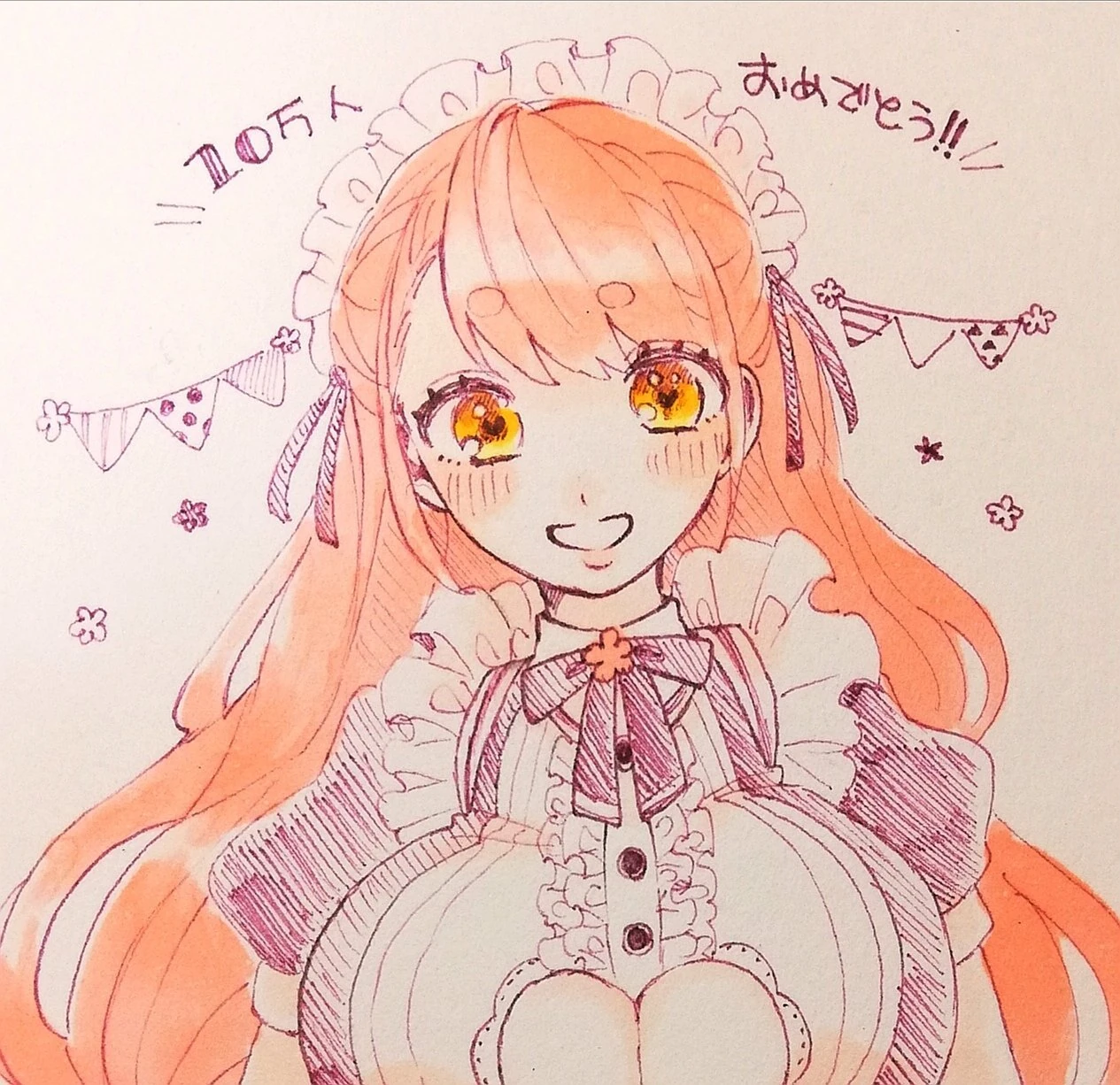 100,000 Subscribers Illustration<br>by Harunpi