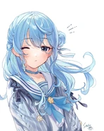 Hoshimachi Suisei by さえきやひろ.jpg (356 KB) by Saeki Yahiro