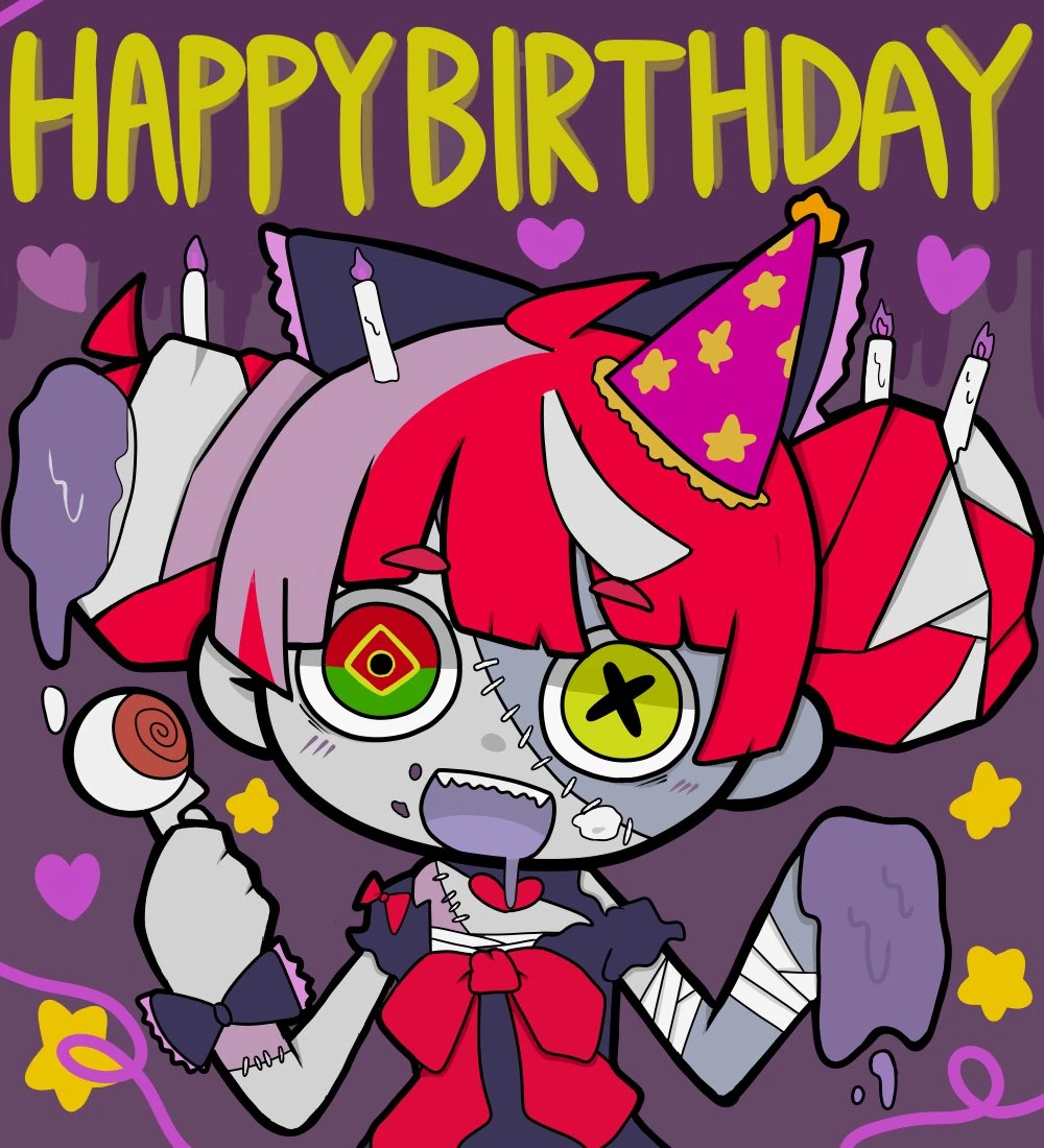 Happy Birthday Kureiji Ollie Fanart