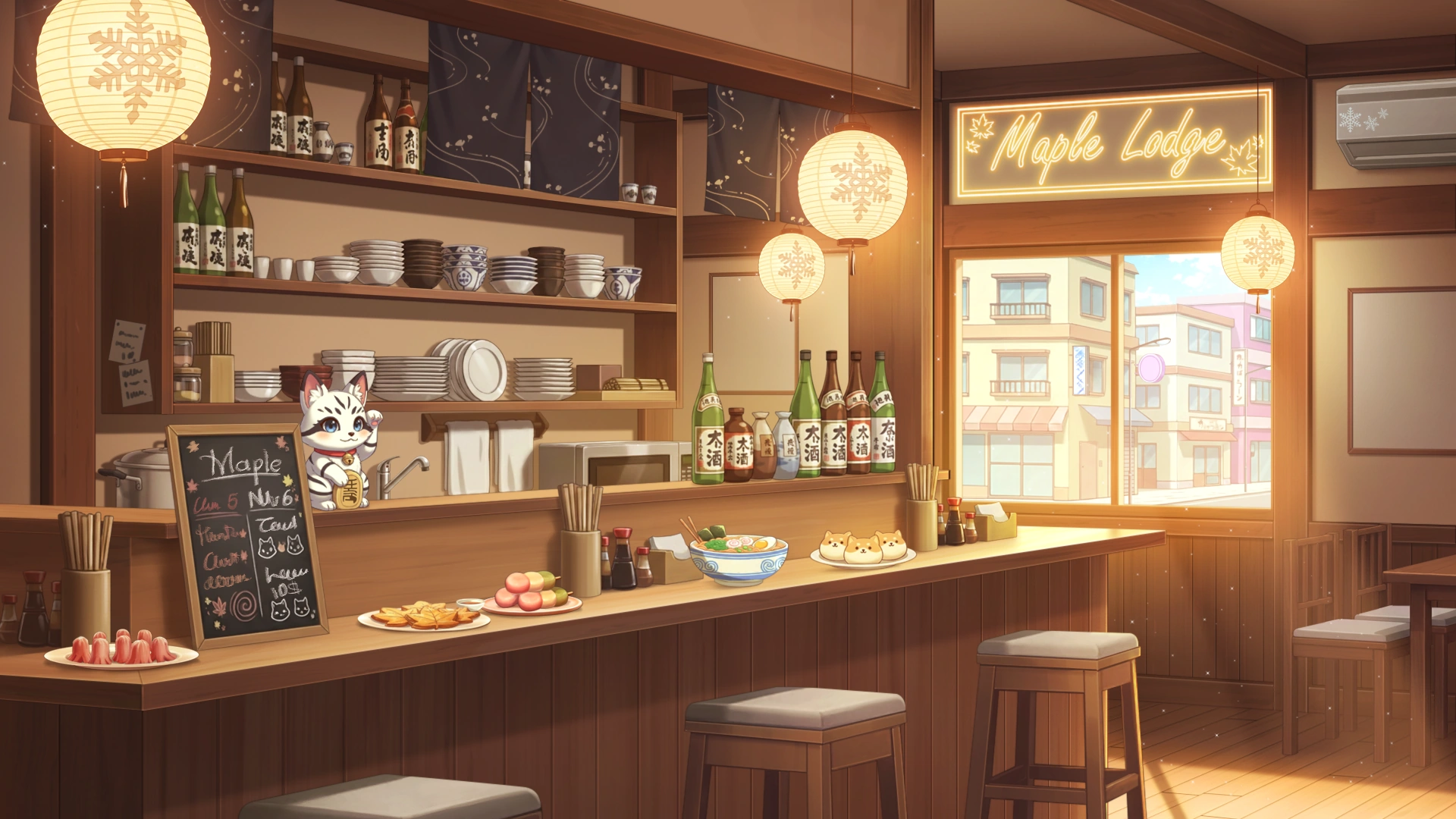 Maple Lodge Cafe by Christian Mason