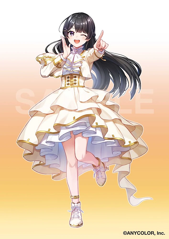 NIJISANJI 6th Anniversary Goods Illustration<br>by Shinishi Chiho
