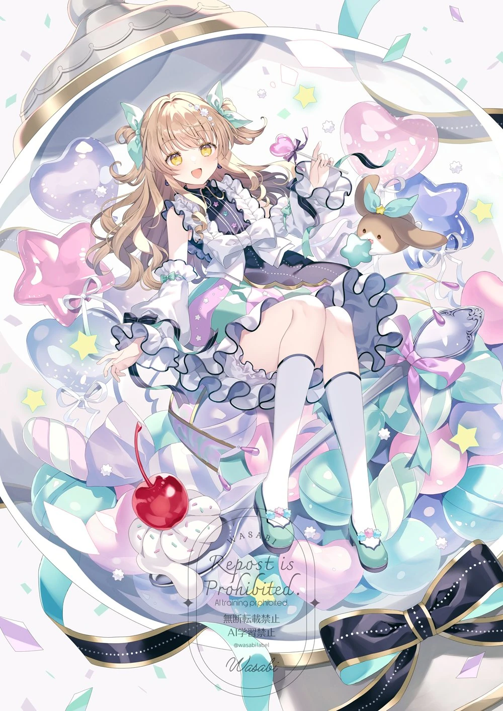 3rd Live "Sugary Bouquet" Key Visual<br>by Wasabi