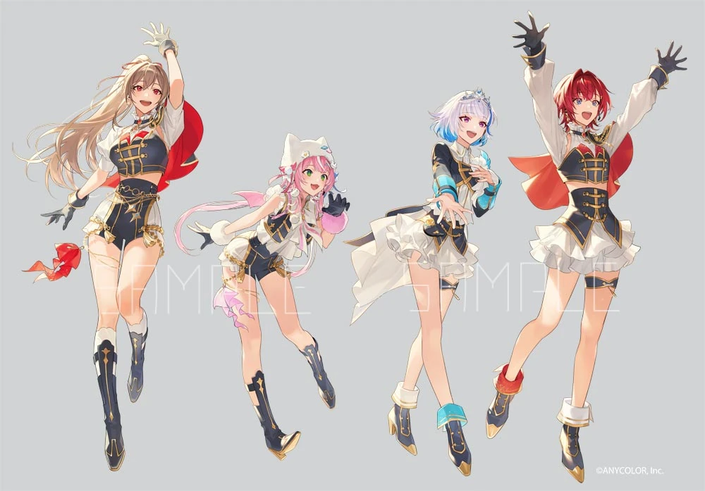 NIJISANJI 8th Anniversary Live "Concerto" Illustration by Iwamoto Zerogo