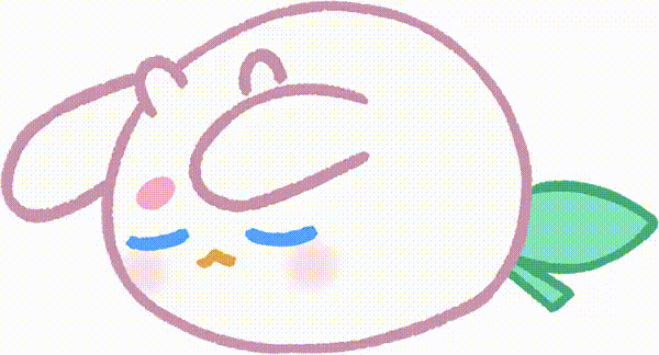 A sleeping bunny representing the DiaLings that sits on Shizu's lap during some streams.