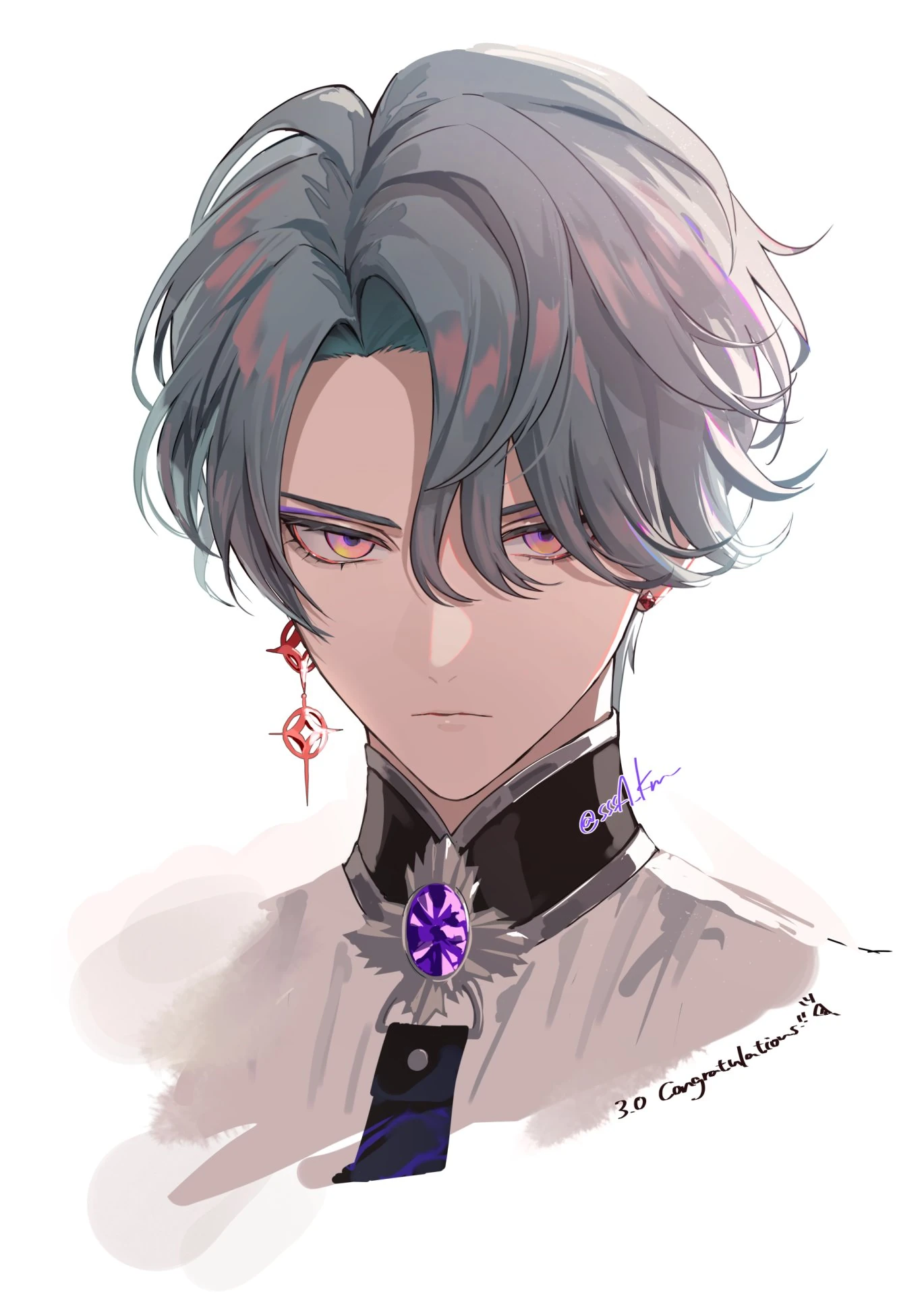 3.0 Portrait Illustration by Komichi Sako
