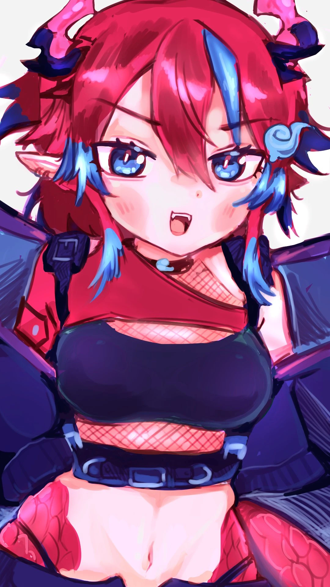 Close-up of Kai Saikota