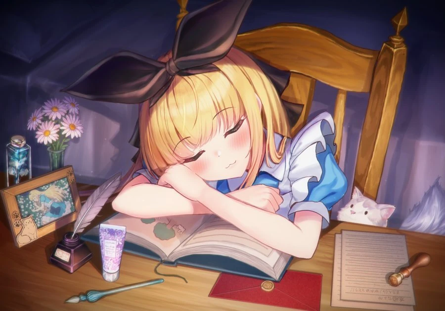 Mawaru Sora Usagi Illustration<br>by Akabane