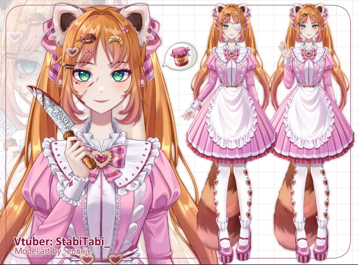 Stabi Tabi's second reference sheet