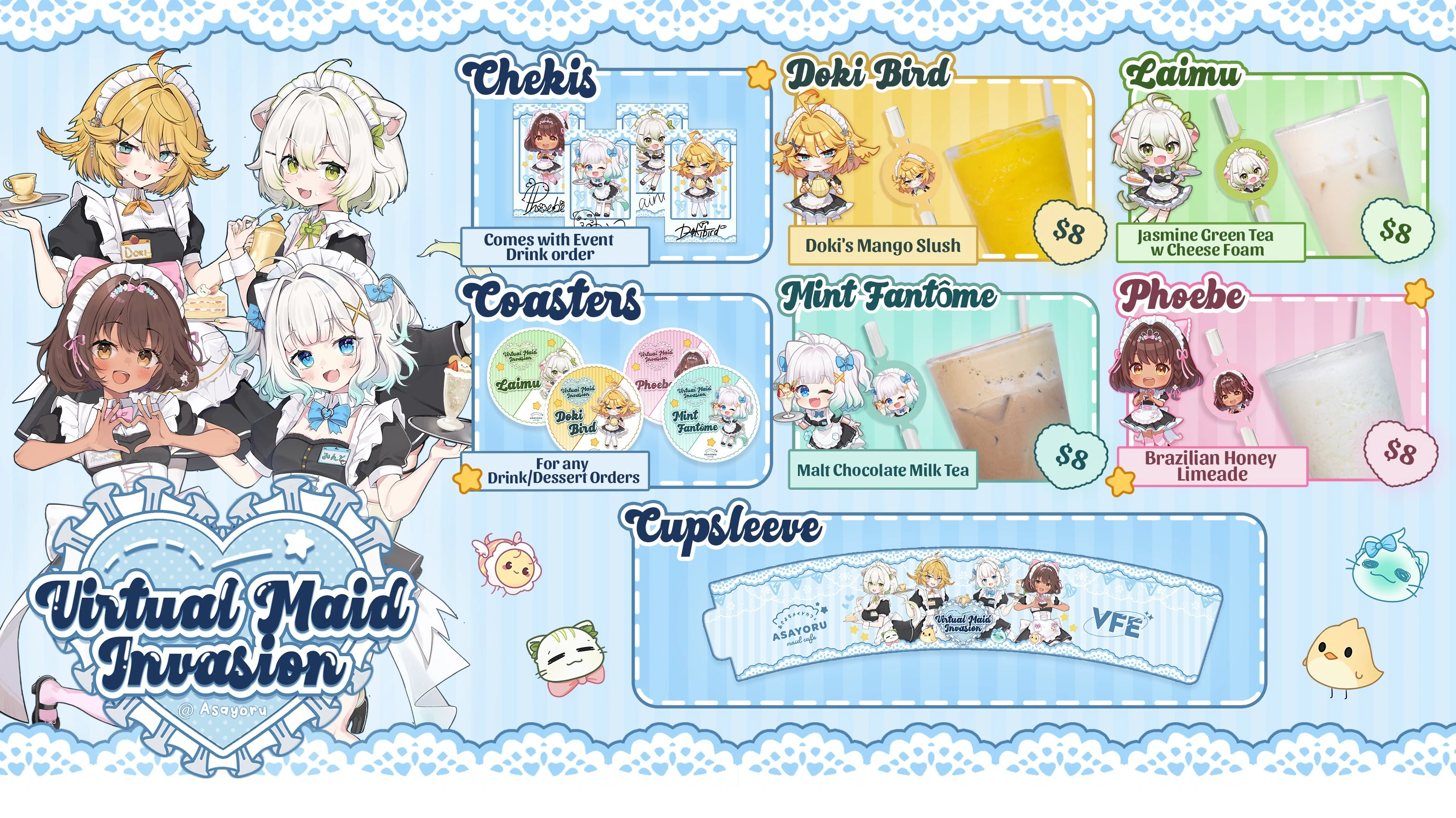 VMaidInvasion Menu Pt. 2