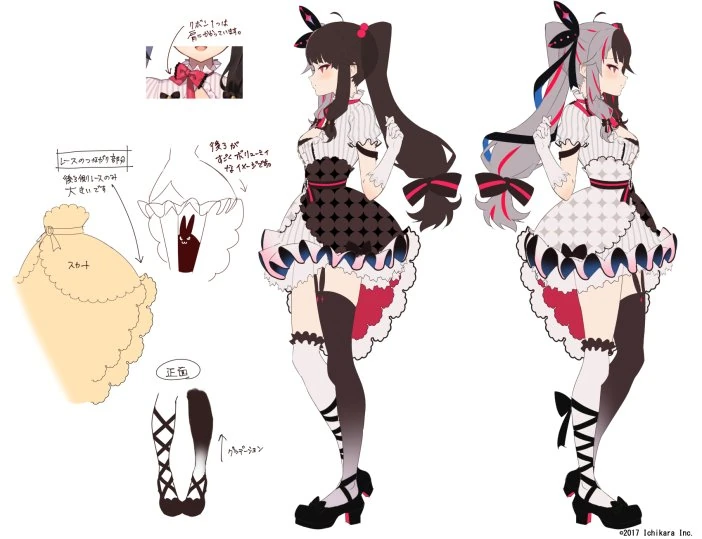 Reference Sheet (Outfit detail)