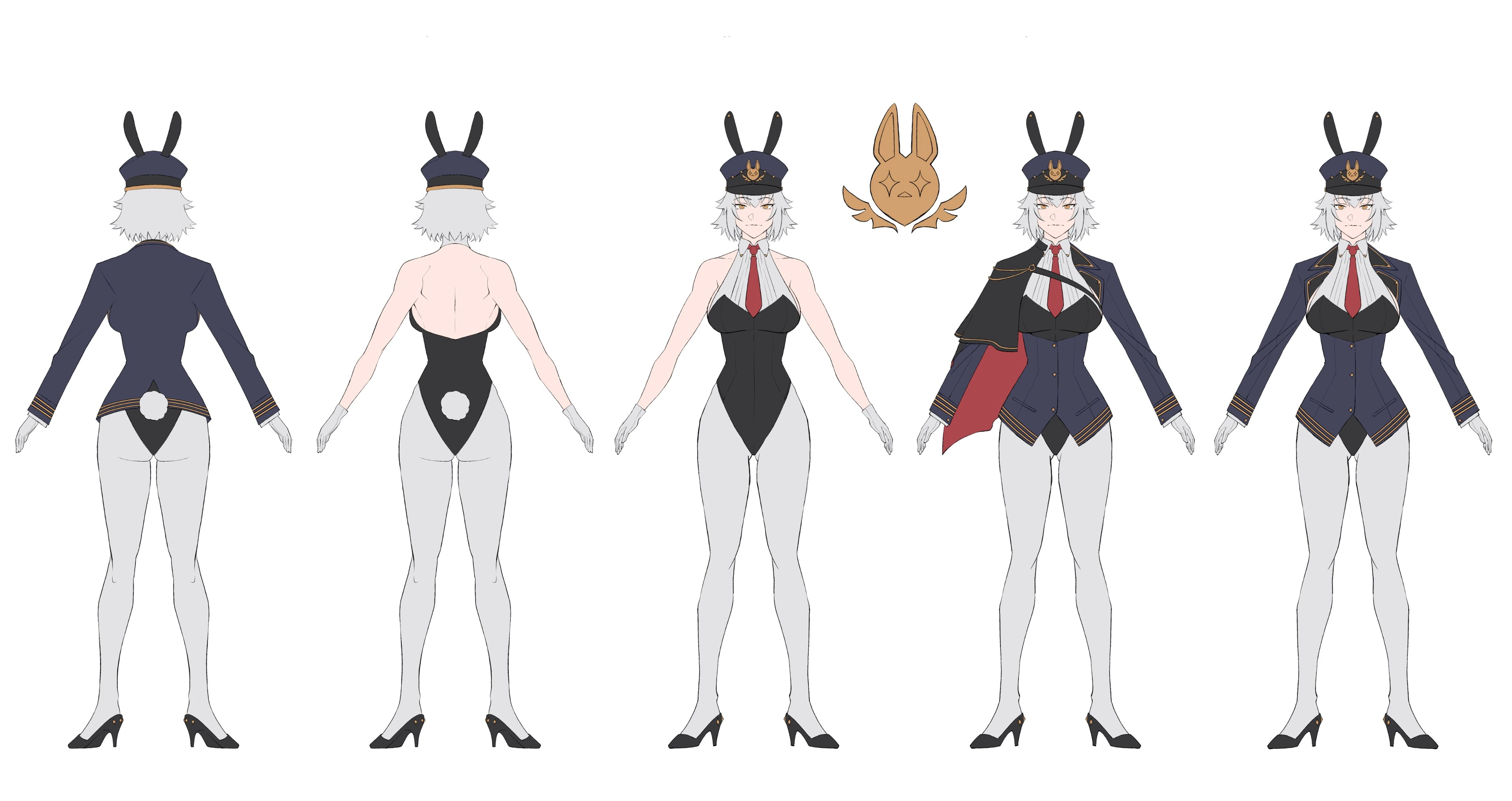 Zentreya Bunny.commander Concepts (Final) by KuroiEnpitsu