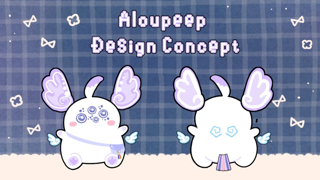 Aloupeep design concept with Enna's bag